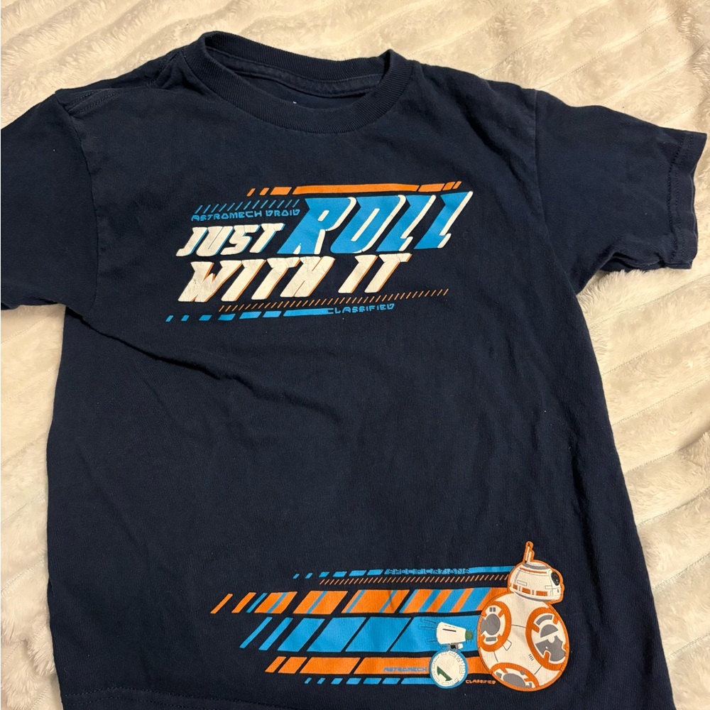 Star Wars Kids Dark Blue BB-8 T-Shirt